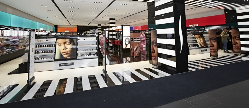 Fachada de loja da rede Sephora