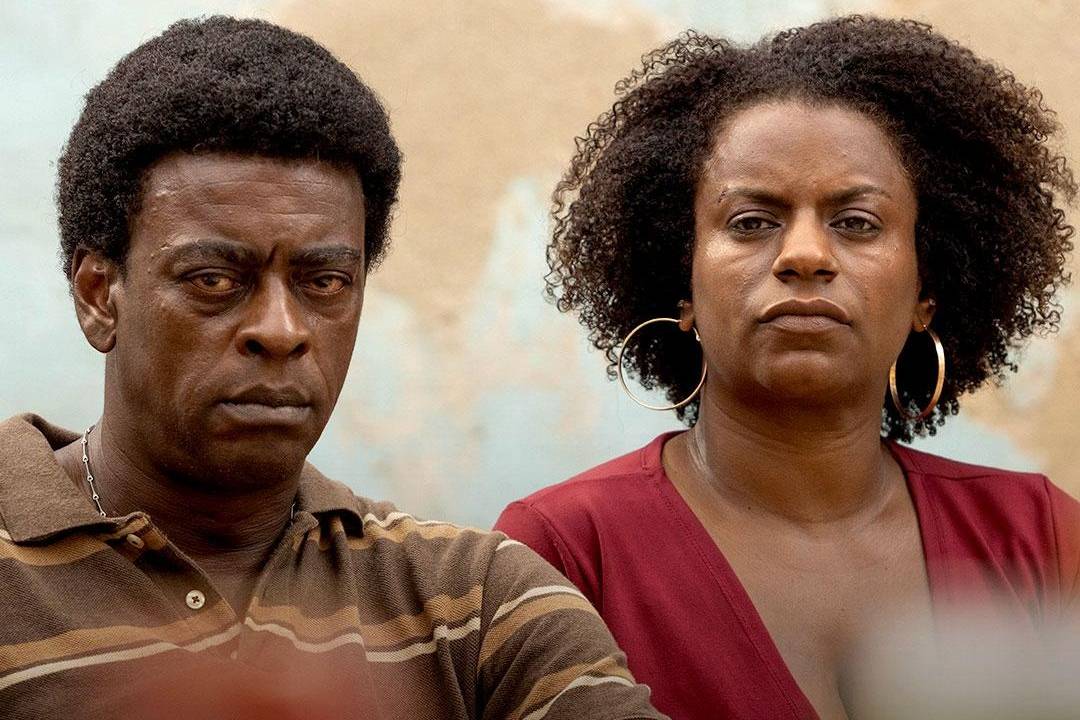 Seu Jorge e Shirley Cruz em 'A Melhor Mãe do Mundo'