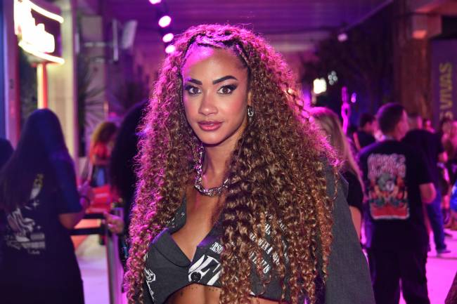 Aline Patriarca, ex-BBB25, no Lollapalooza