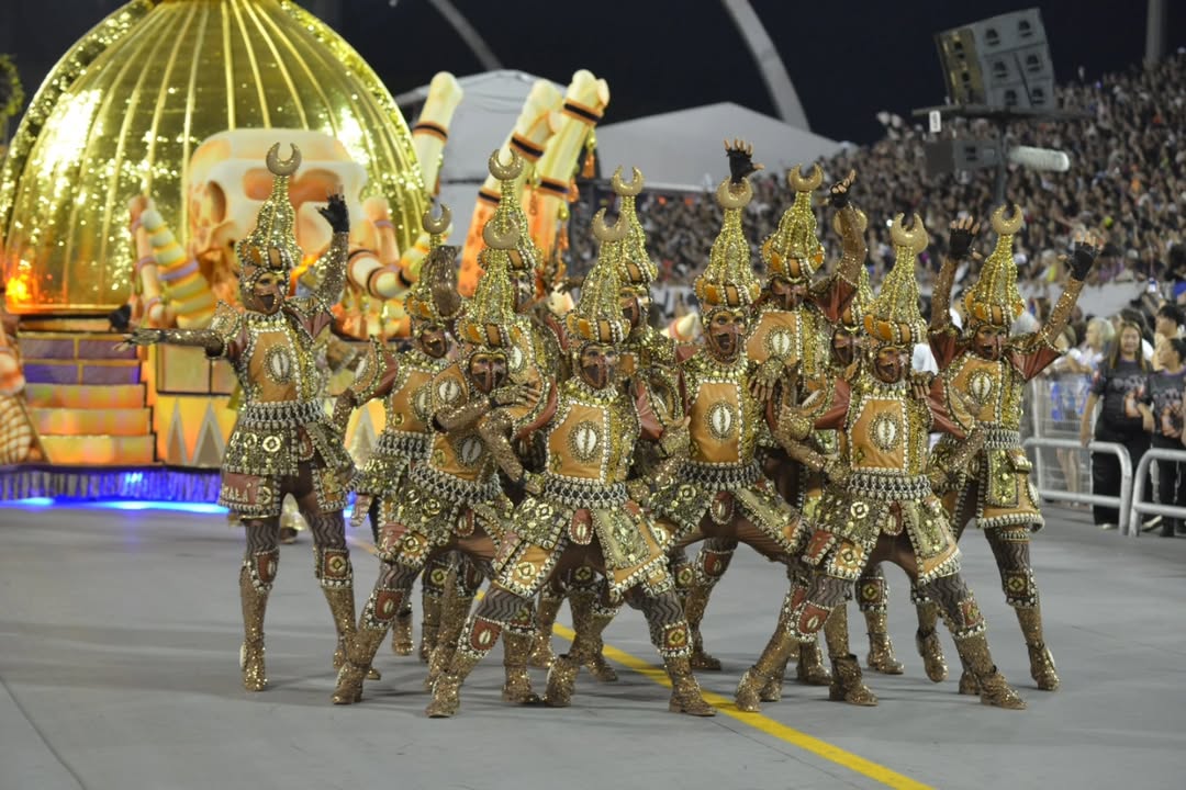 Mocidade Alegre em desfile do grupo especial de São Paulo
