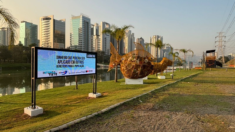 Mais de 10 mil toneladas de lixo foram retiradas do Rio Pinheiros entre janeiro e março
