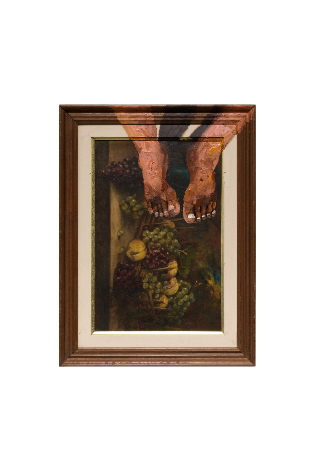 Lia D Castro exibe obras inéditas em que intervém sobre naturezas-mortas