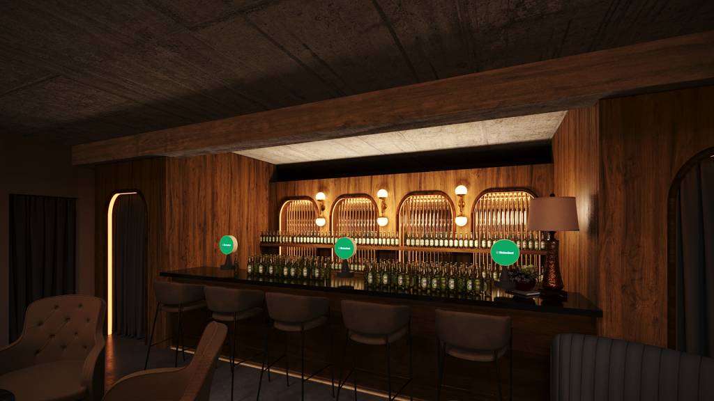 Heineken monta o Single Night Bar em antigo prédio do centro