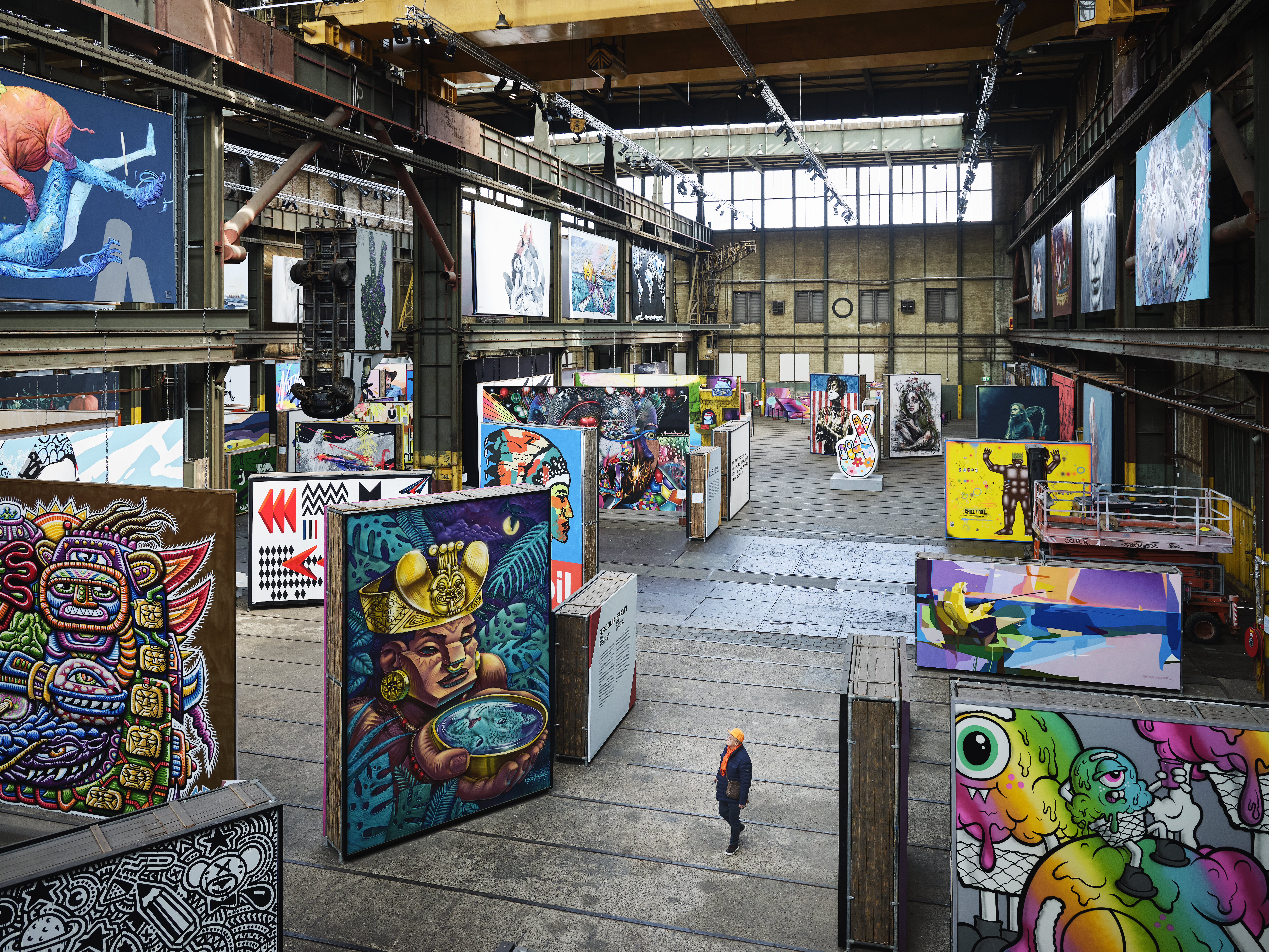 Arte urbana e grafite: nomes brasileiros comp&otilde;em acervo de quadros em grande escala