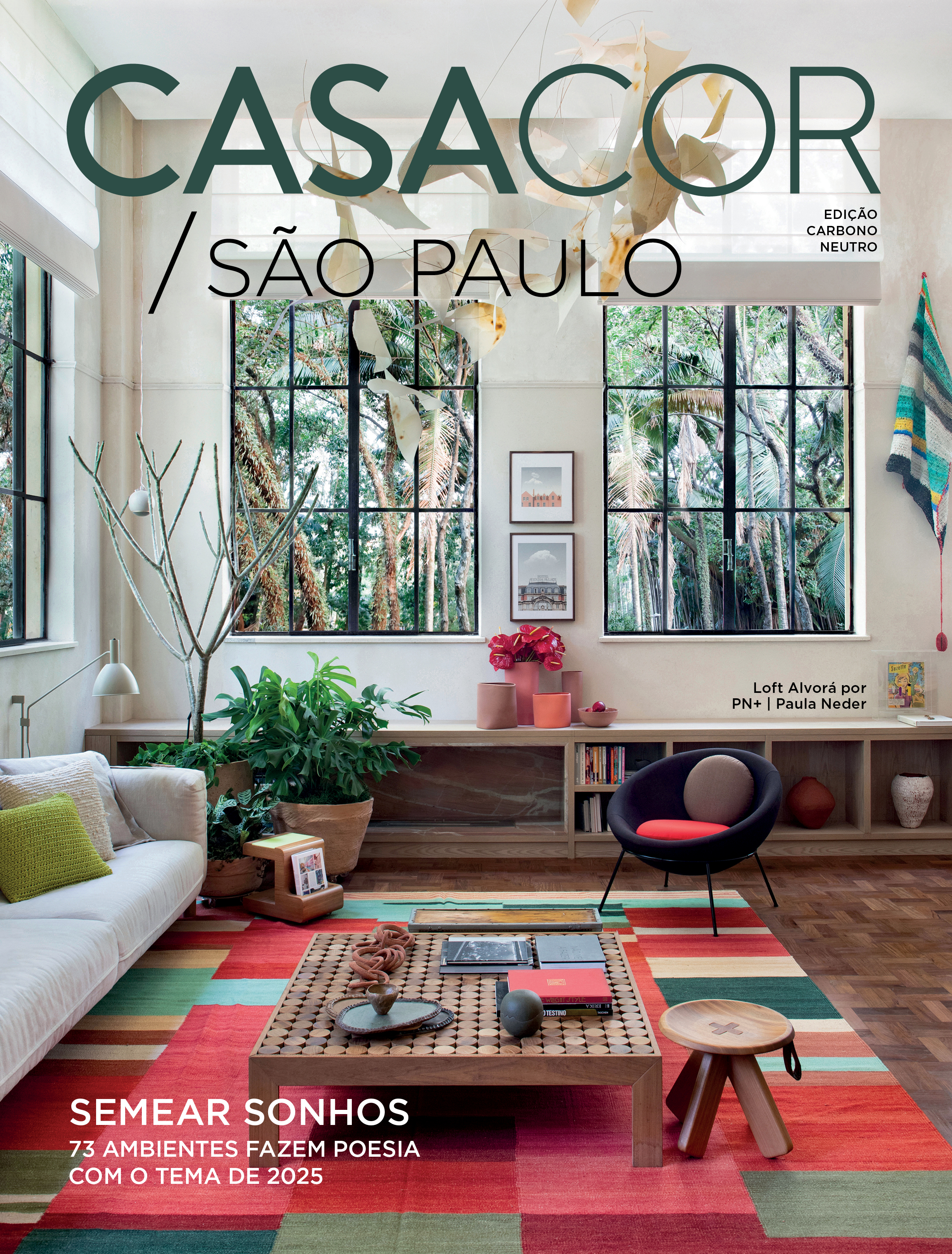 Loft Alvor&aacute;, projeto de Paula N&eacute;der. CASACOR SP 2025.