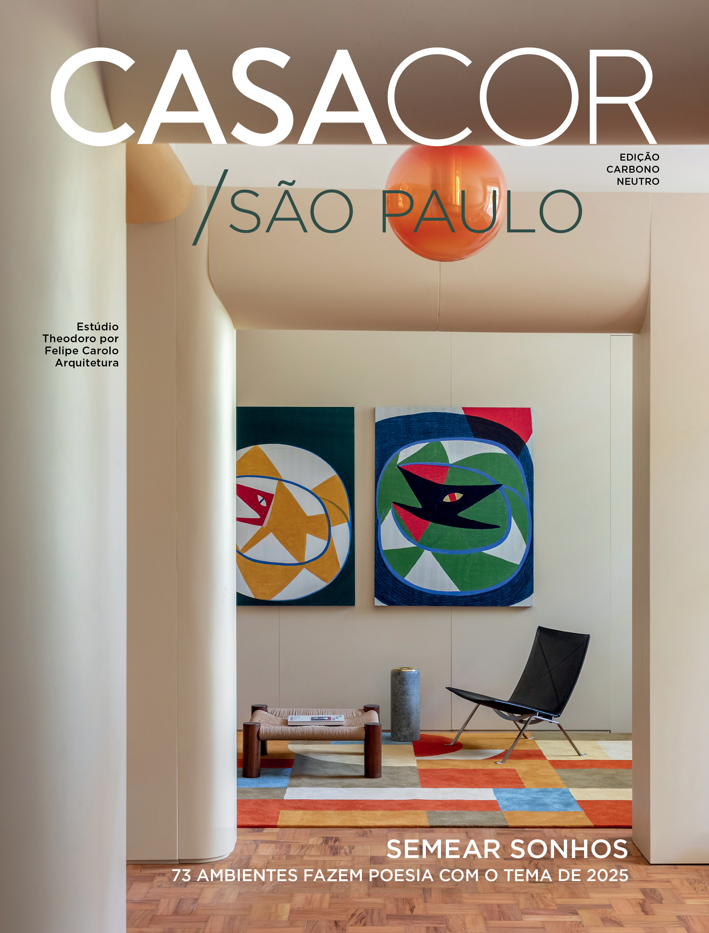 Est&uacute;dio Theodoro, projeto de Felipe Carolo. CASACOR SP 2025.