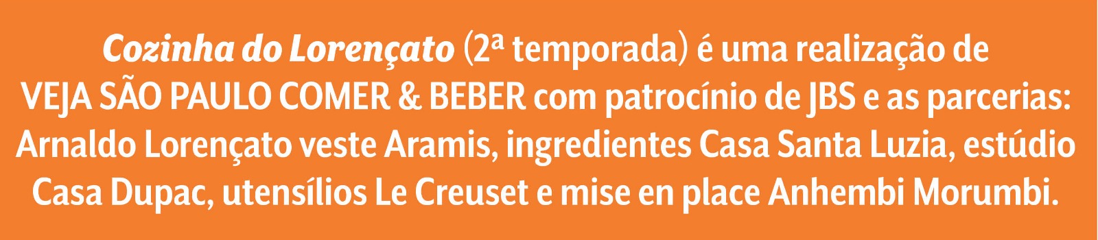 Adicionar rodap&eacute; Cozinha do Loren&ccedil;ato