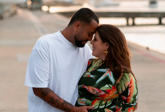 Tati Machado e o marido Bruno Monteiro