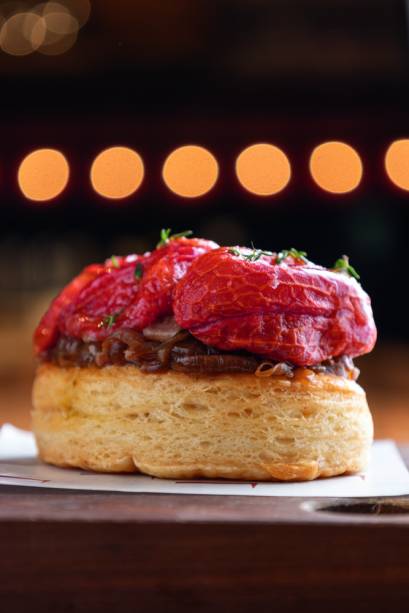 Pissaladière: opção de refeição do Fresta Pissaladière: opção de refeição do Fresta