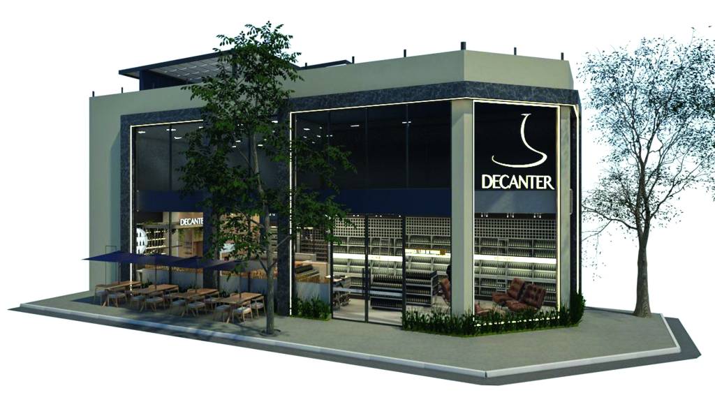 Decanter muda de endereço e monta loja-conceito com bar nos Jardins