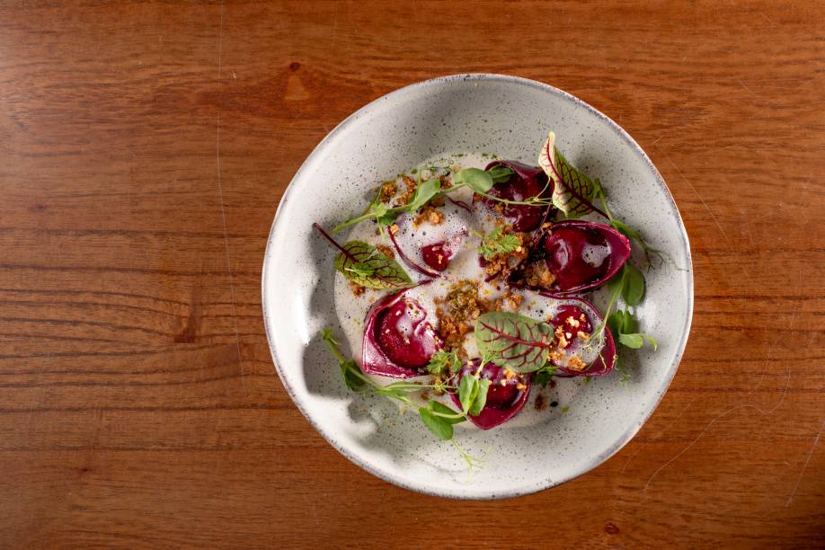 Ae! Cozinha: tortelli de beterraba com queijo de cabra