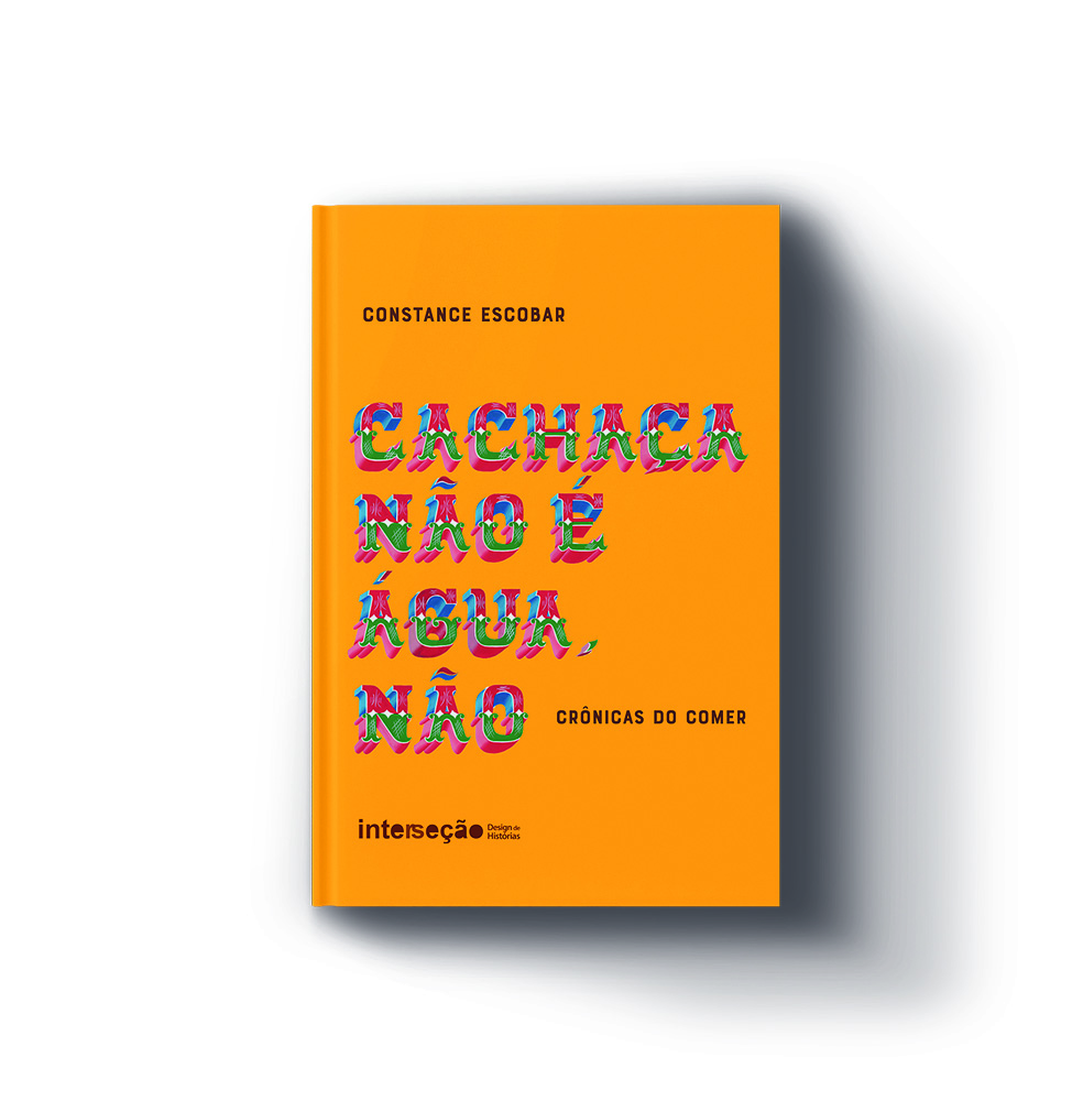 Capa laranja com escrito do t&iacute;tulo em colorido