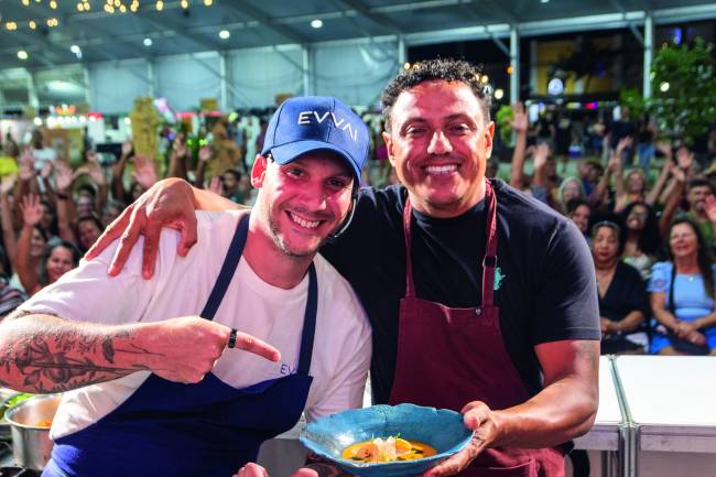 Arraial Gastronômico no litoral paulista recebe chefs renomados