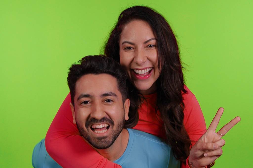 Gabriel e Shirley animam férias com circuito interativo no Shopping D