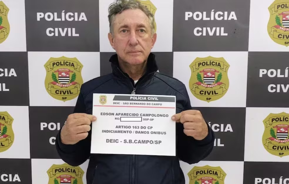 Servidor público é preso por participar em 17 ataques a ônibus em SP