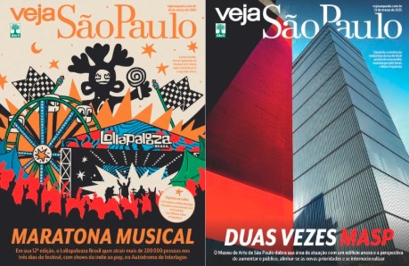 Capas da VEJA SP