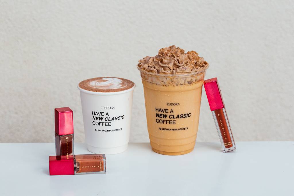 Zé Latte lança duas bebidas em parceria com Eudora Niina Secrets