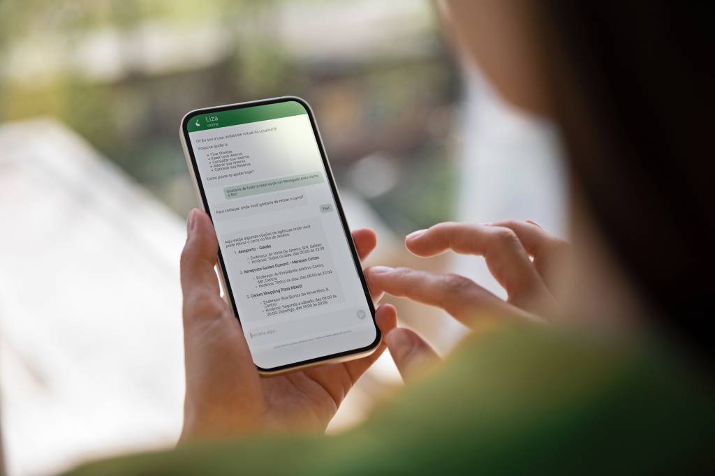 Localiza tem assistente virtual para otimizar aluguel digital de carros