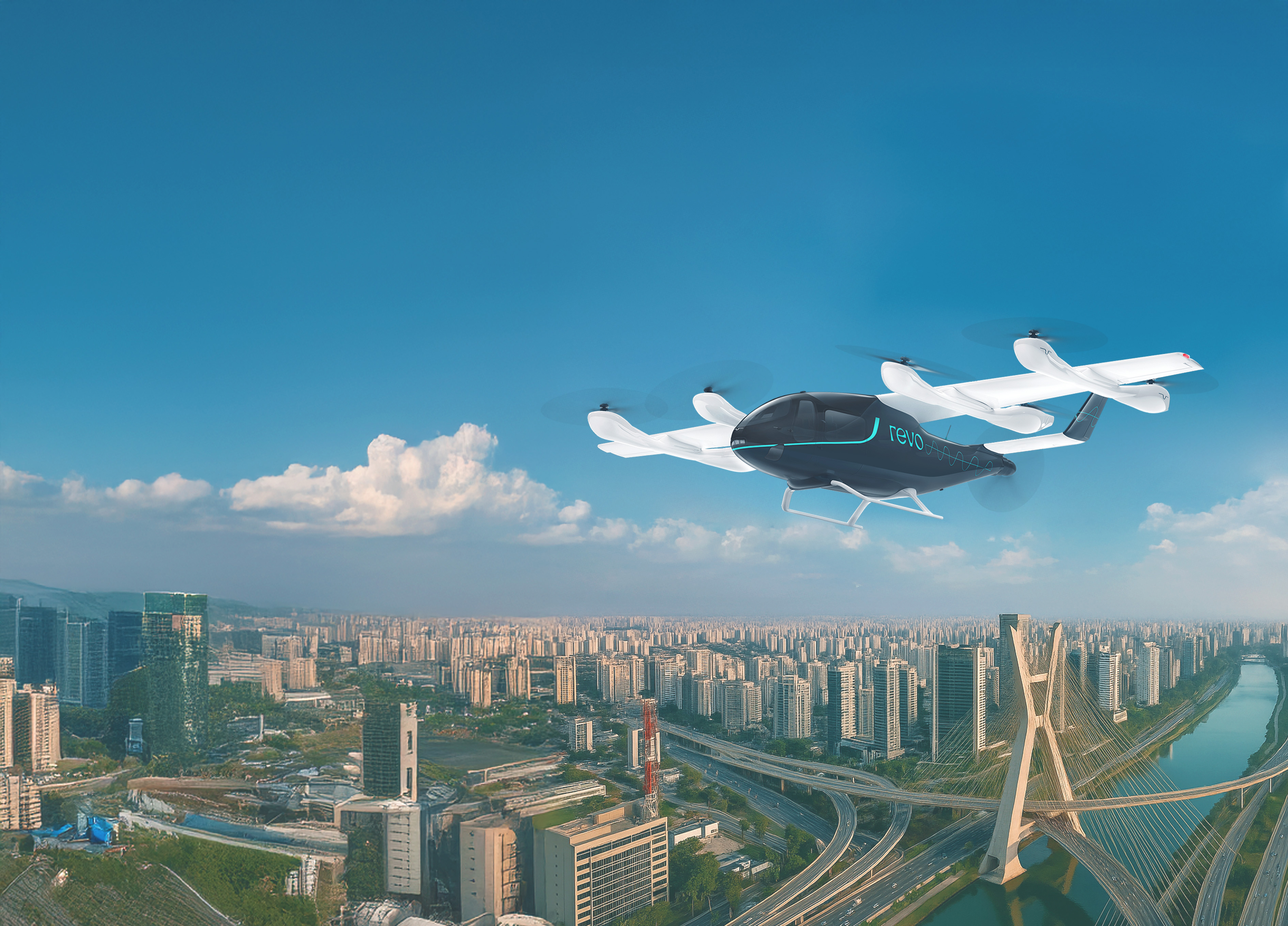 Revo larga na frente rumo à mobilidade aérea do futuro