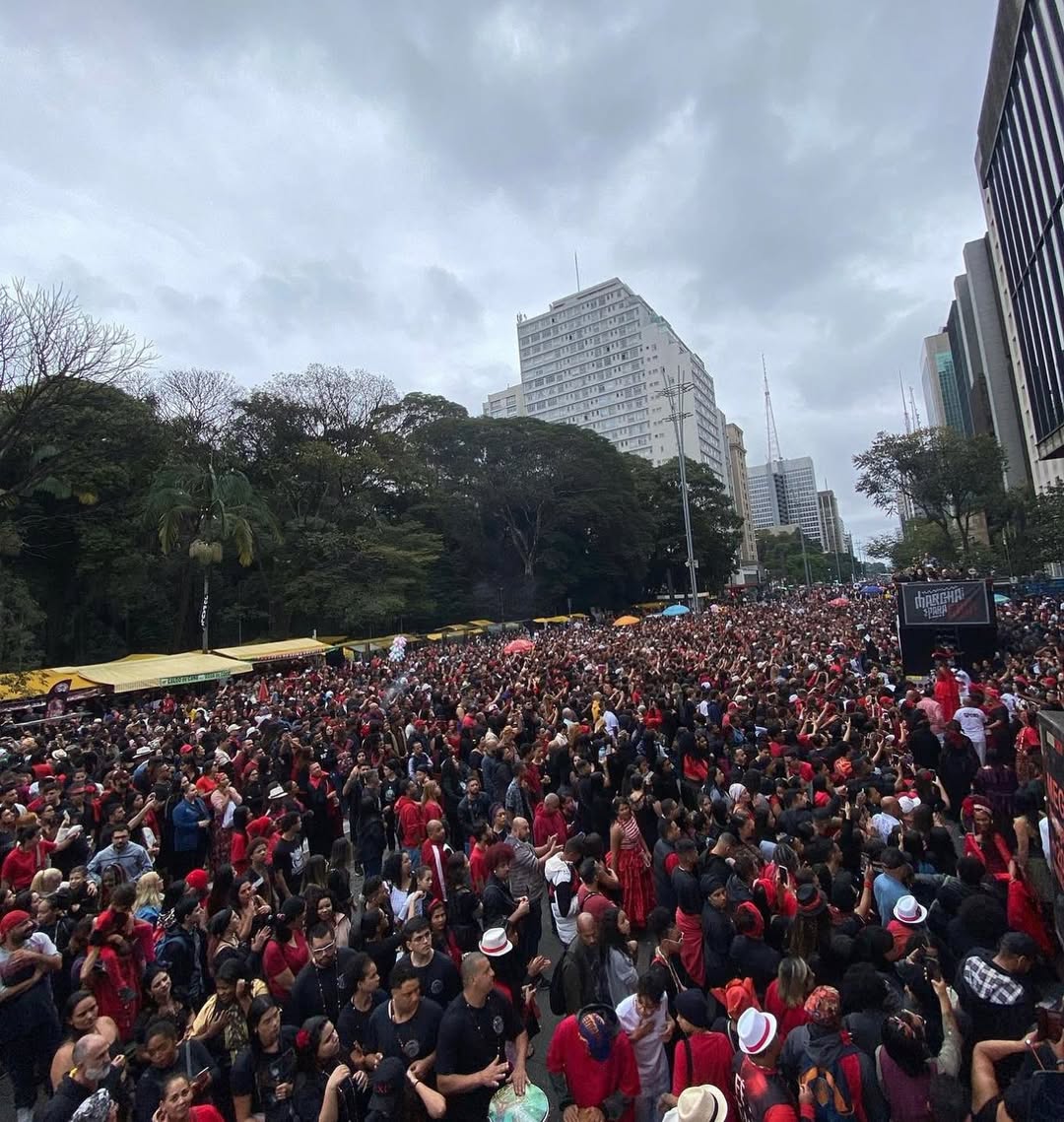 Avenida Paulista terá 3ª Marcha para Exu neste domingo (17)