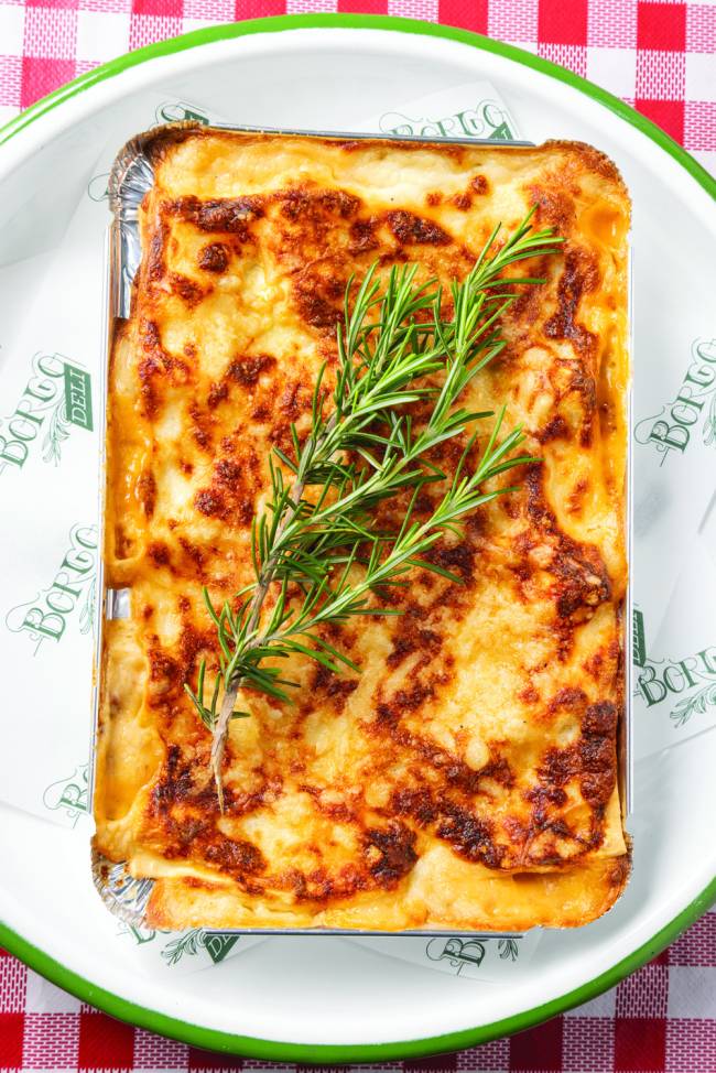 lasanha de pastrami _ Borgo Deli