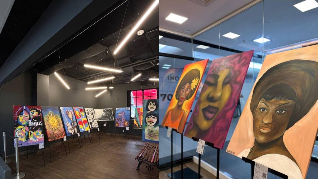 Exposições no Shopping Light homenageiam Elza Soares e Beatles