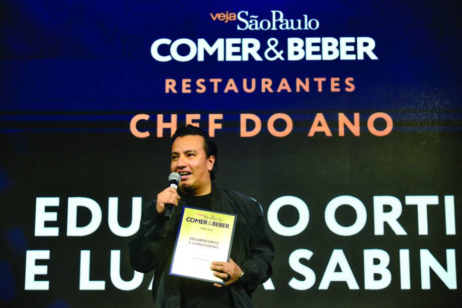 O Chef do Ano Eduardo Ortiz, do Metzi