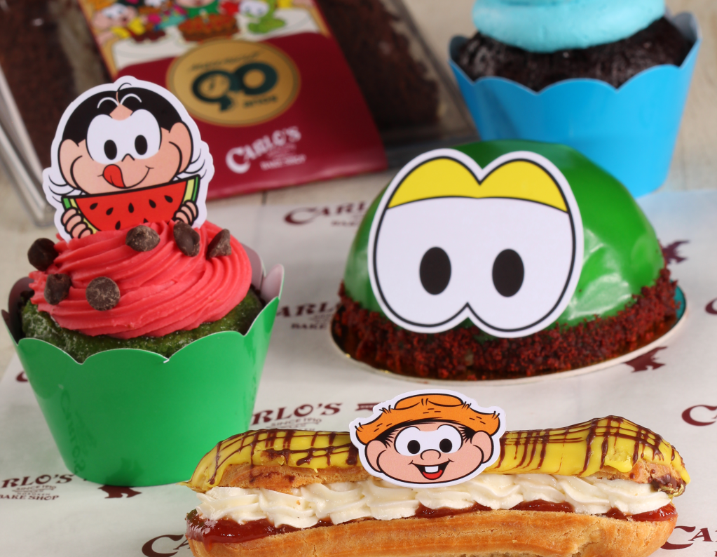 Turma da Mônica vira linhas de doces na Carlo’s Bakery