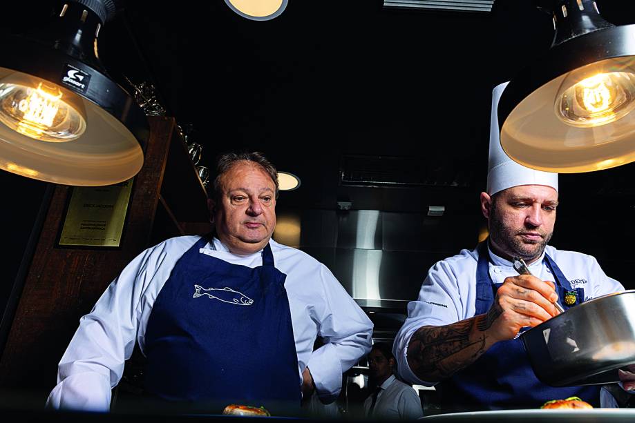 Jojo: Jacquin com o chef Ronaldo Villar