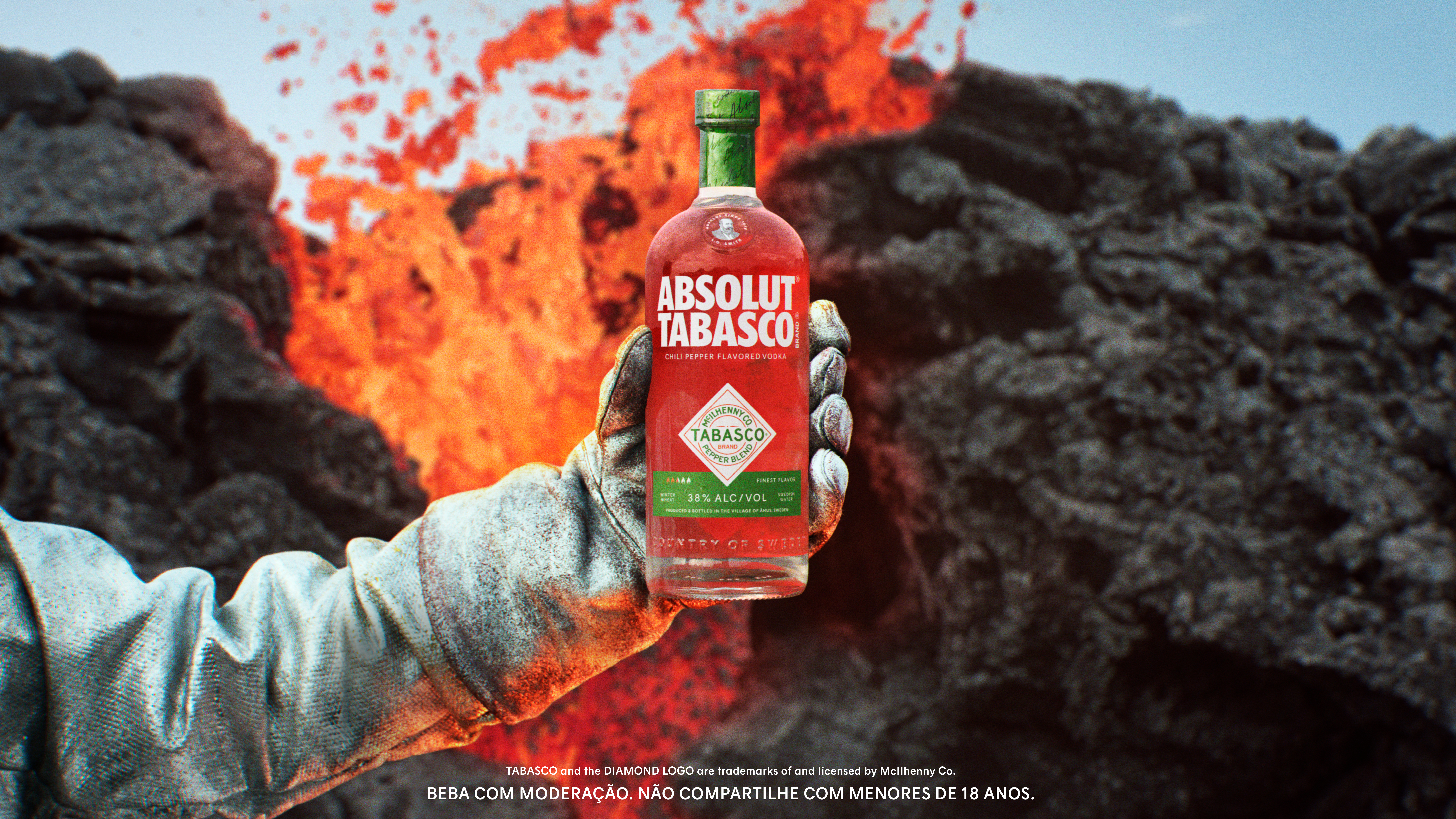 Vodca apimentada: conheça a nova Absolut Tabasco