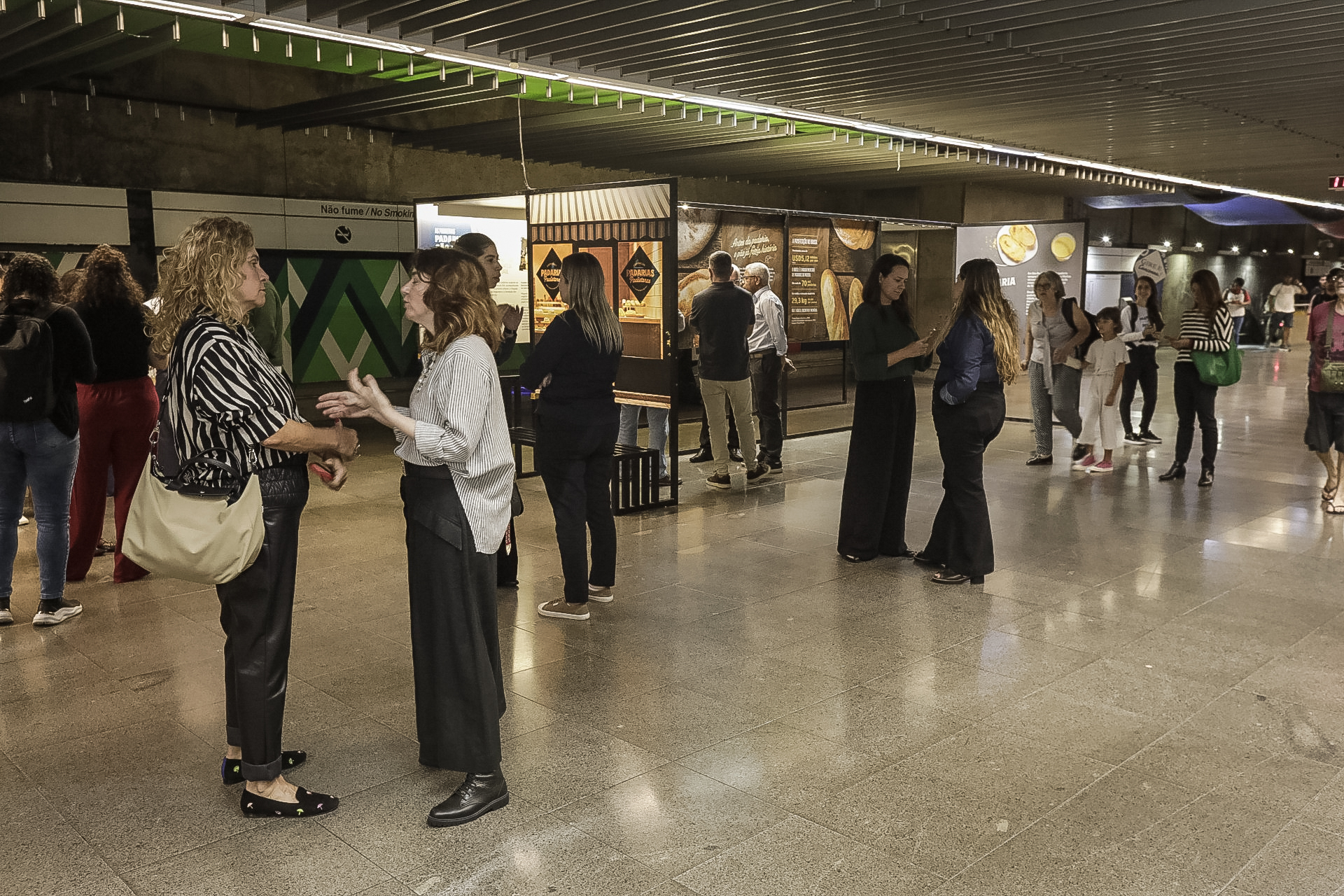 Exposição no Metrô celebra as padarias paulistanas