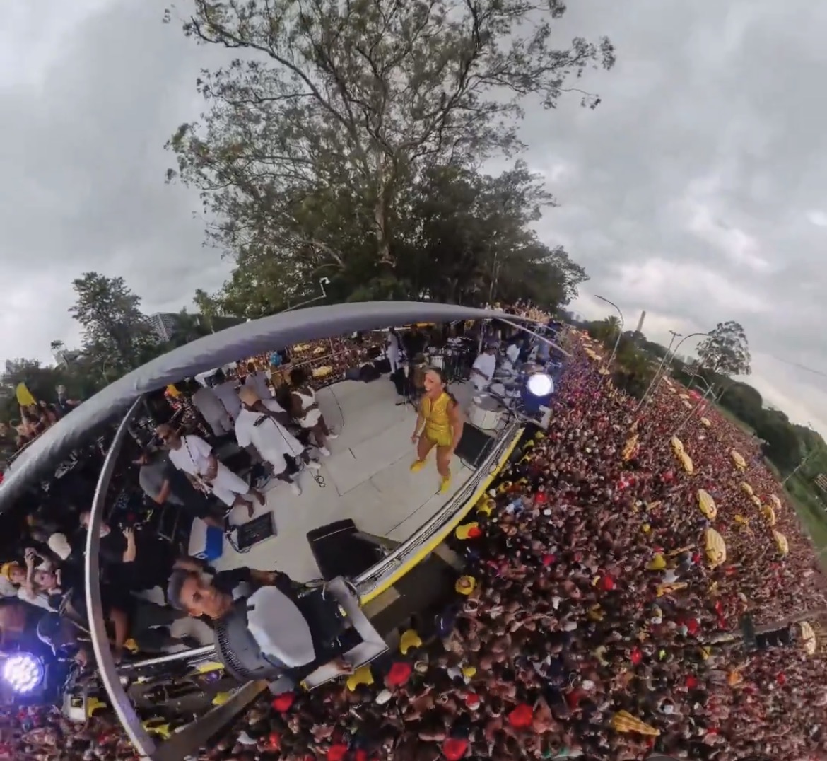 Bloco com Ivete Sangalo arrastou 1,2 milhão de foliões ao Ibirapuera
