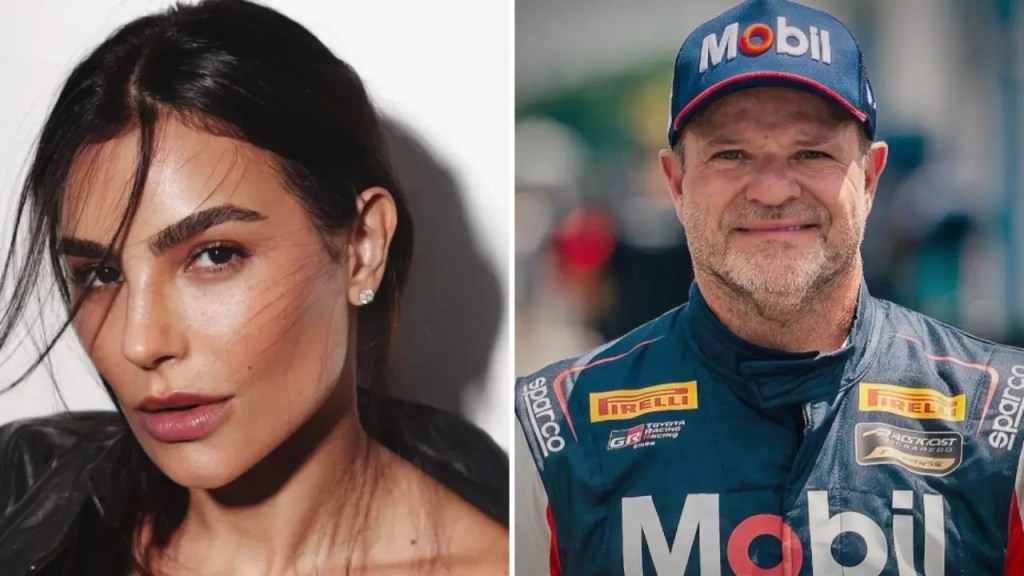 Quem é Cíntia Chagas, nova namorada Rubinho Barrichello